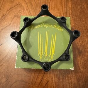 8 candle Flower Taper Holder by Colonial Candle Co. of Cape Cod Mass.